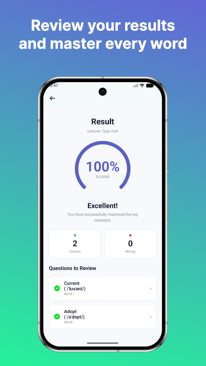 VocabBud screenshot