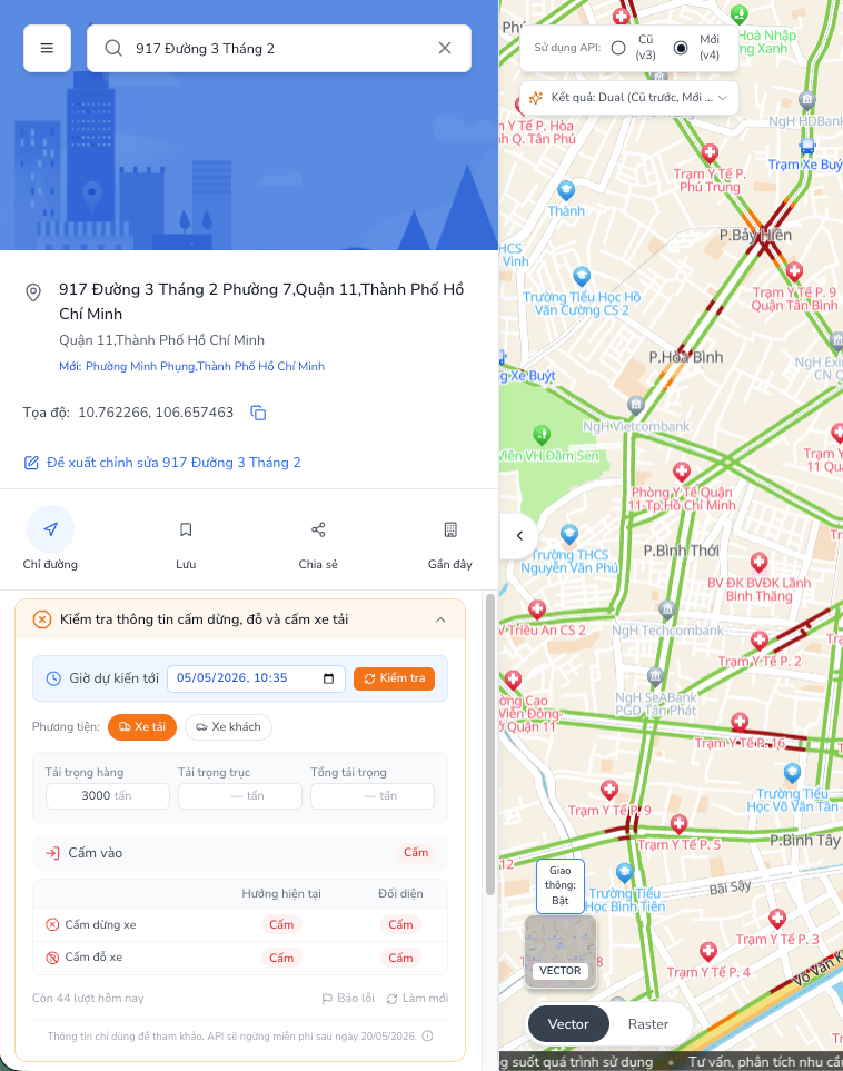 VietMap Live Map - Bản đồ số Việt Nam screenshot