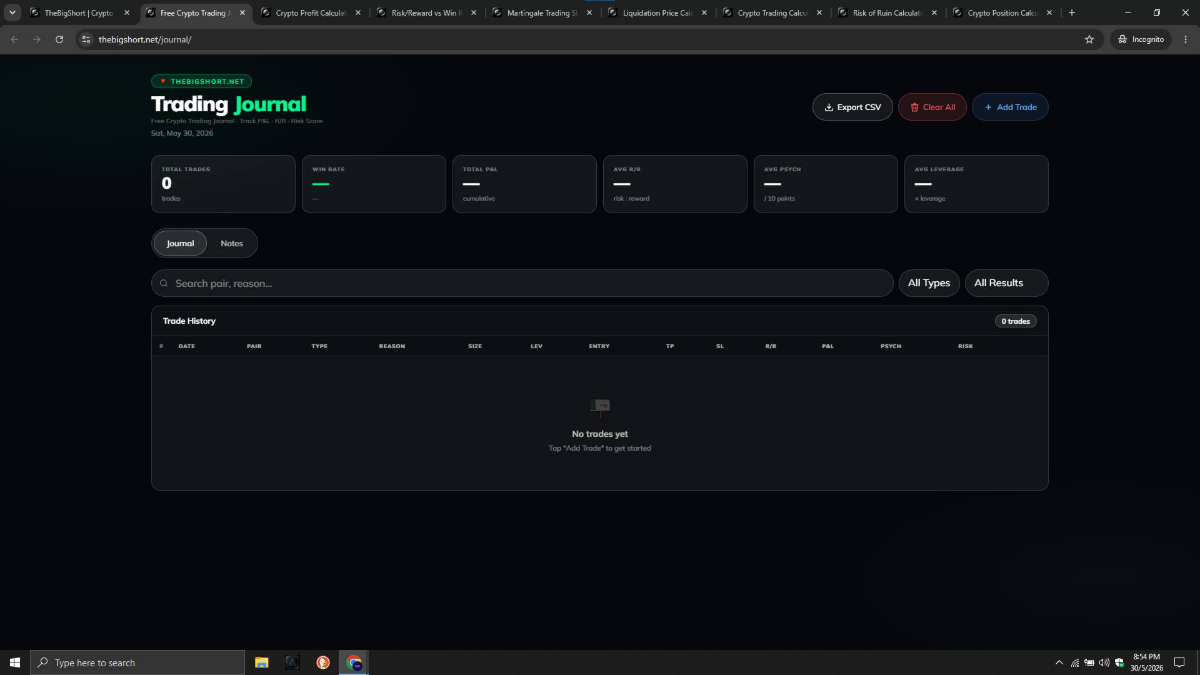 Crypto Trading Tools screenshot