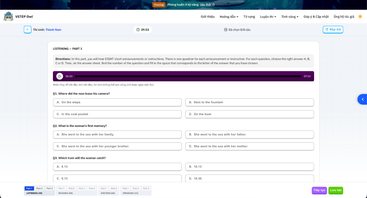 VSTEP Owl screenshot
