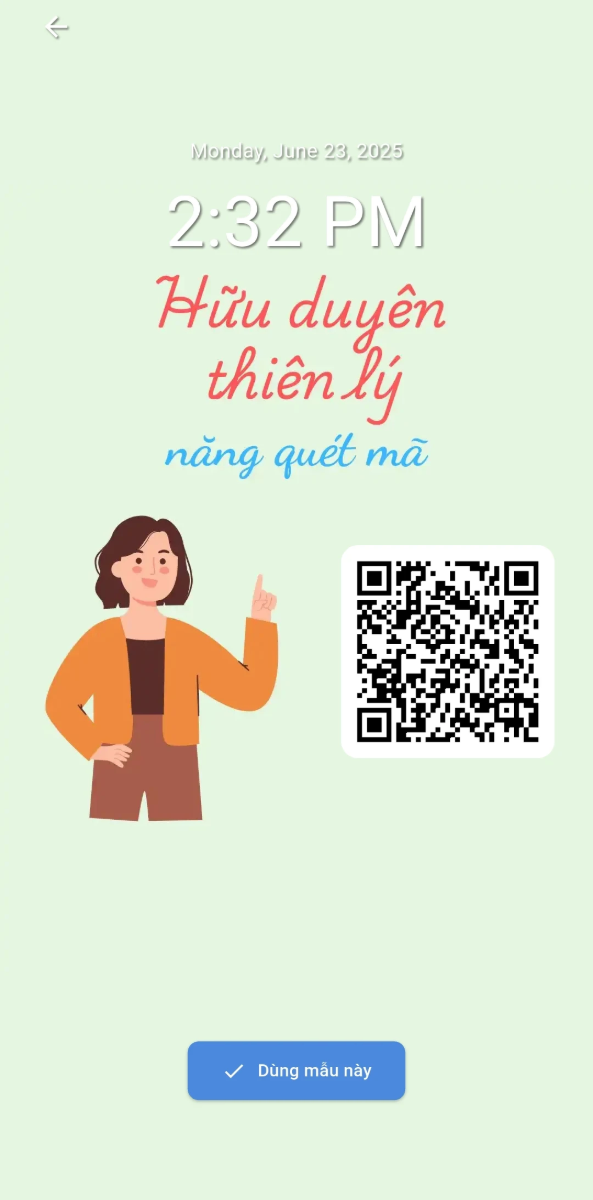 QR Lock screenshot