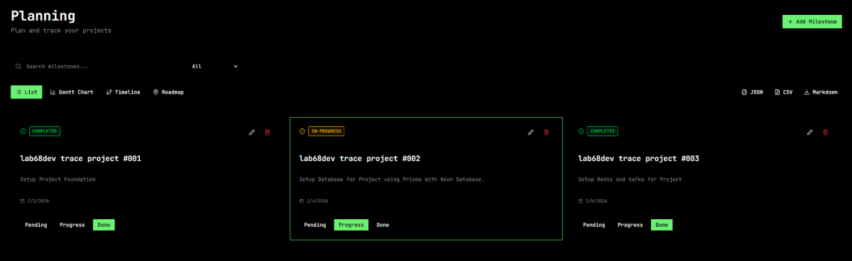 lab68dev Platform screenshot