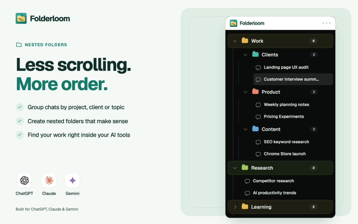 Folderloom screenshot