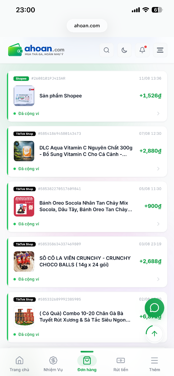 aHoan.com screenshot