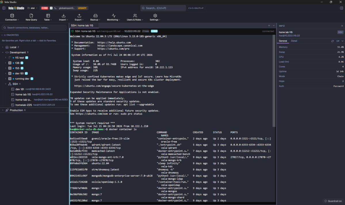 Vela Studio screenshot
