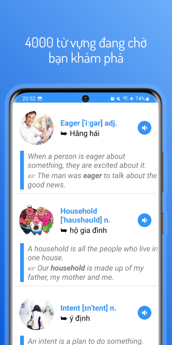 Hack Não 4000 Từ Tiếng Anh screenshot