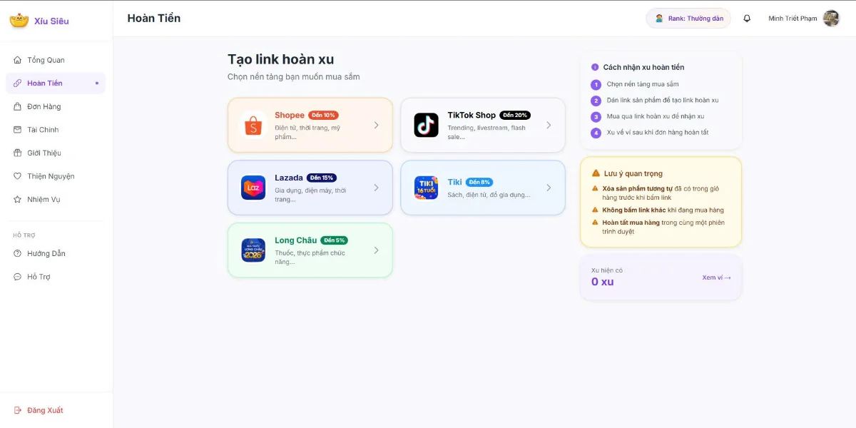 Xíu Siêu screenshot