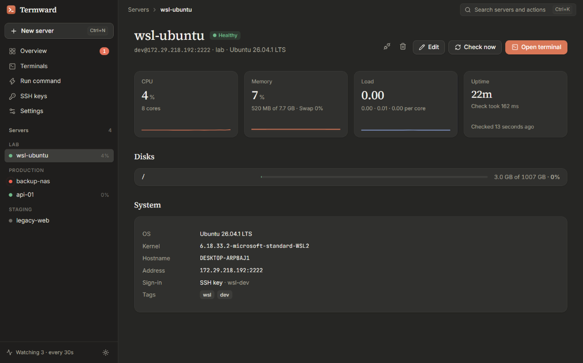 termward screenshot