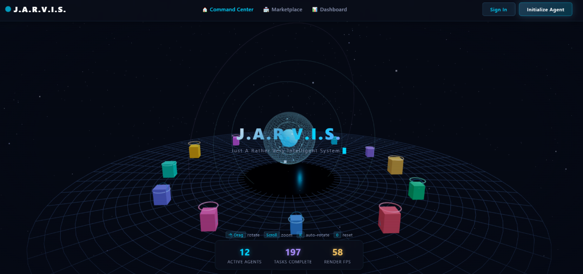Agentnet screenshot