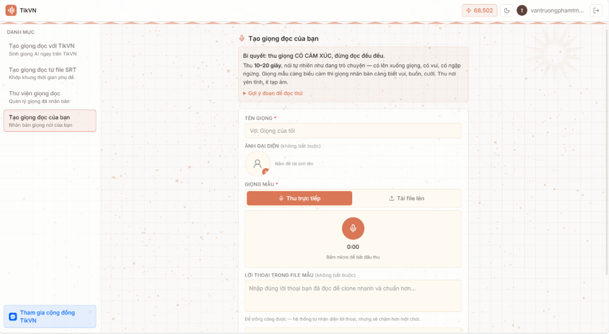 TikVN screenshot