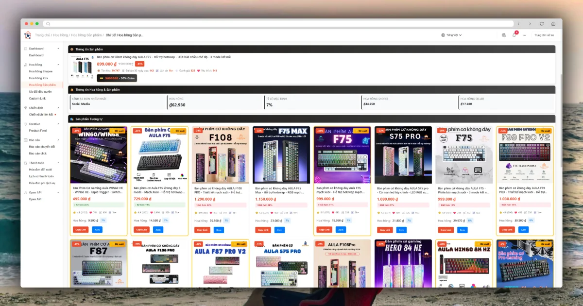 Shopee Commission & Order Calculator screenshot