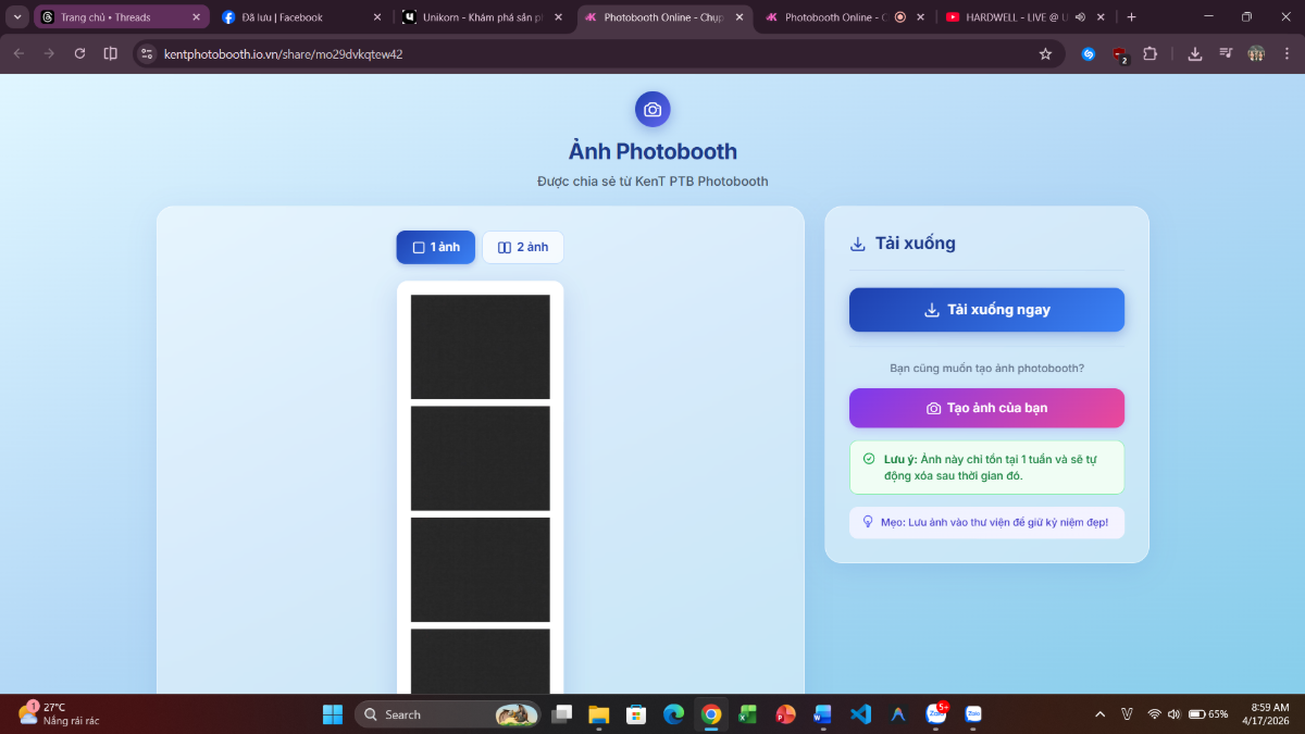 KenT Photobooth screenshot