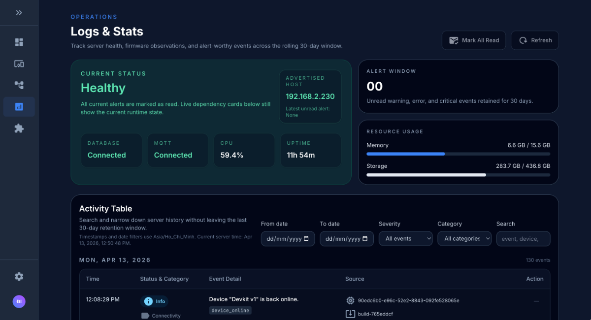 E-Connect screenshot