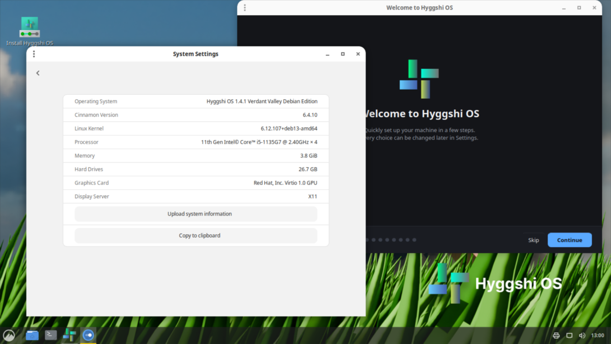 HyggshiOS screenshot