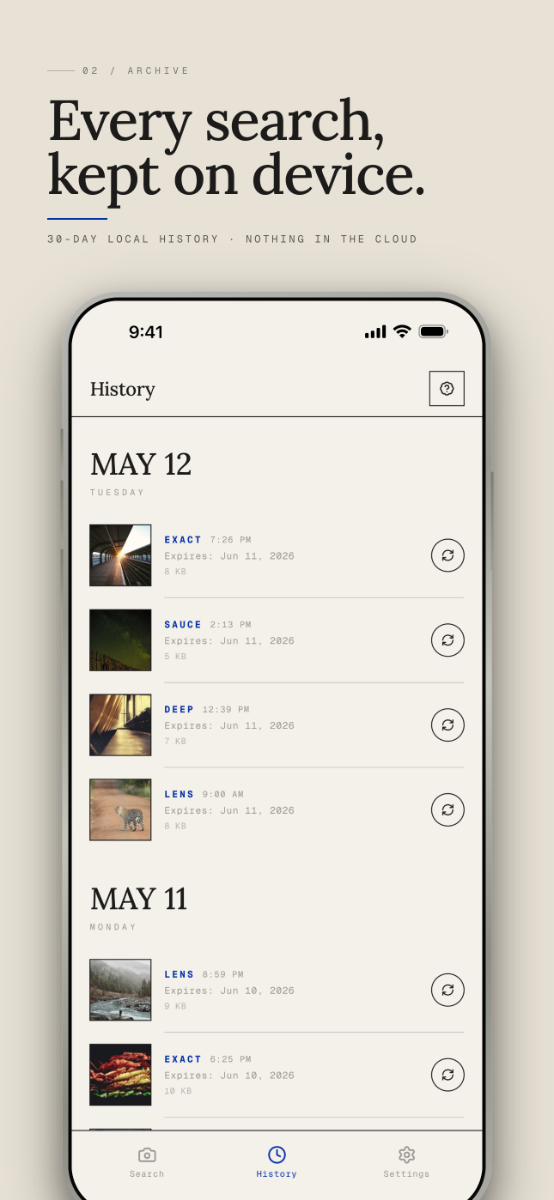 Sauce Finder screenshot