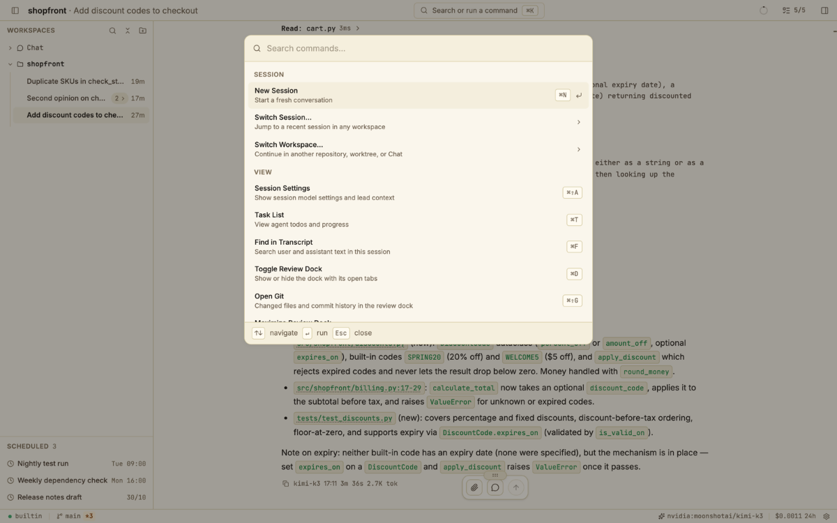 OpenAgentd screenshot