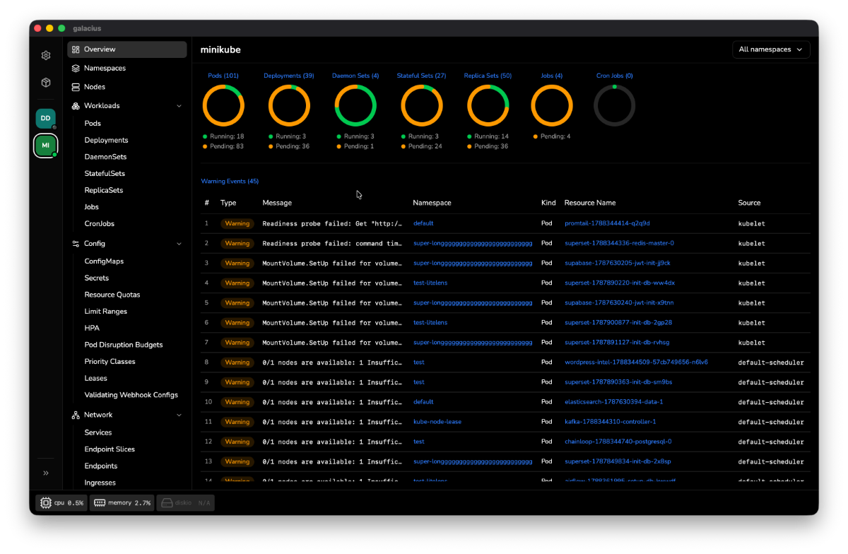 Galacius screenshot