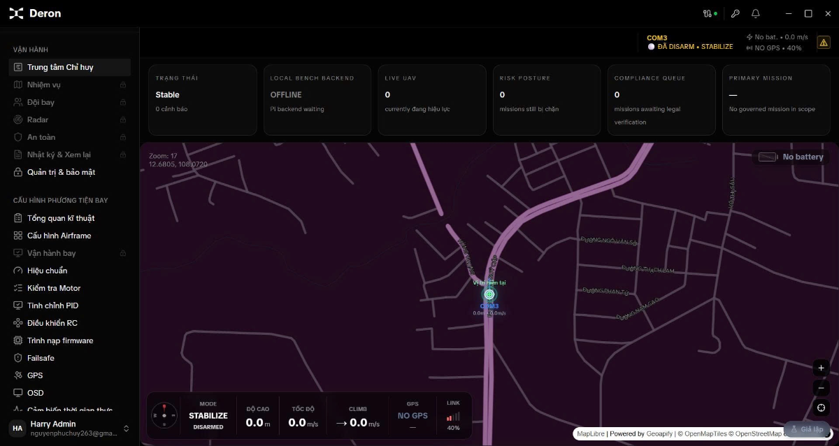 Deron screenshot