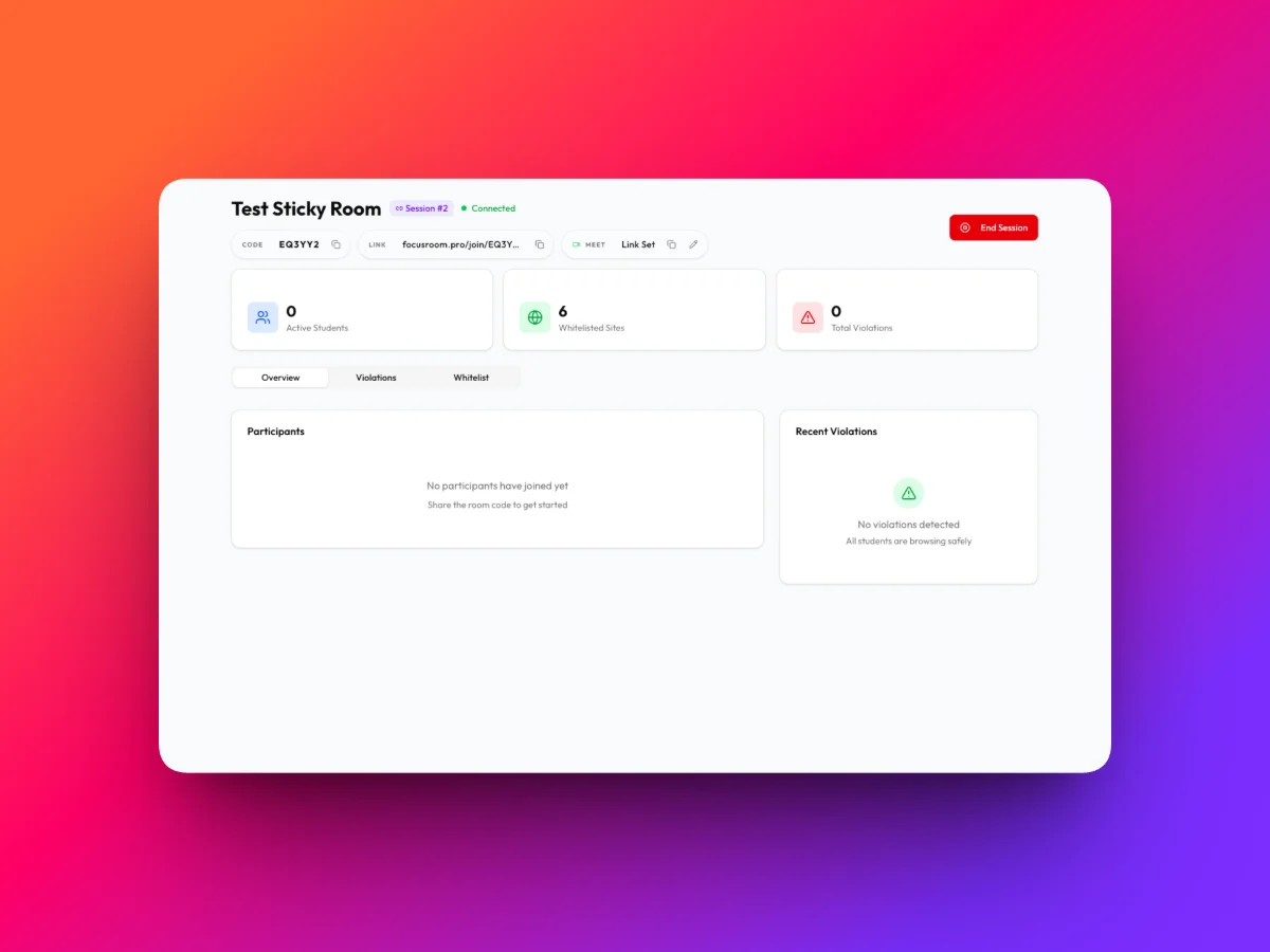 Focus Room screenshot