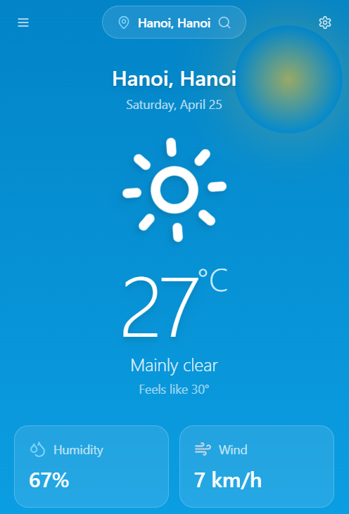 SkyCanvas Weather screenshot