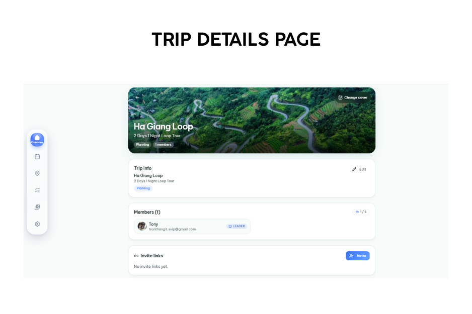 TripBase screenshot