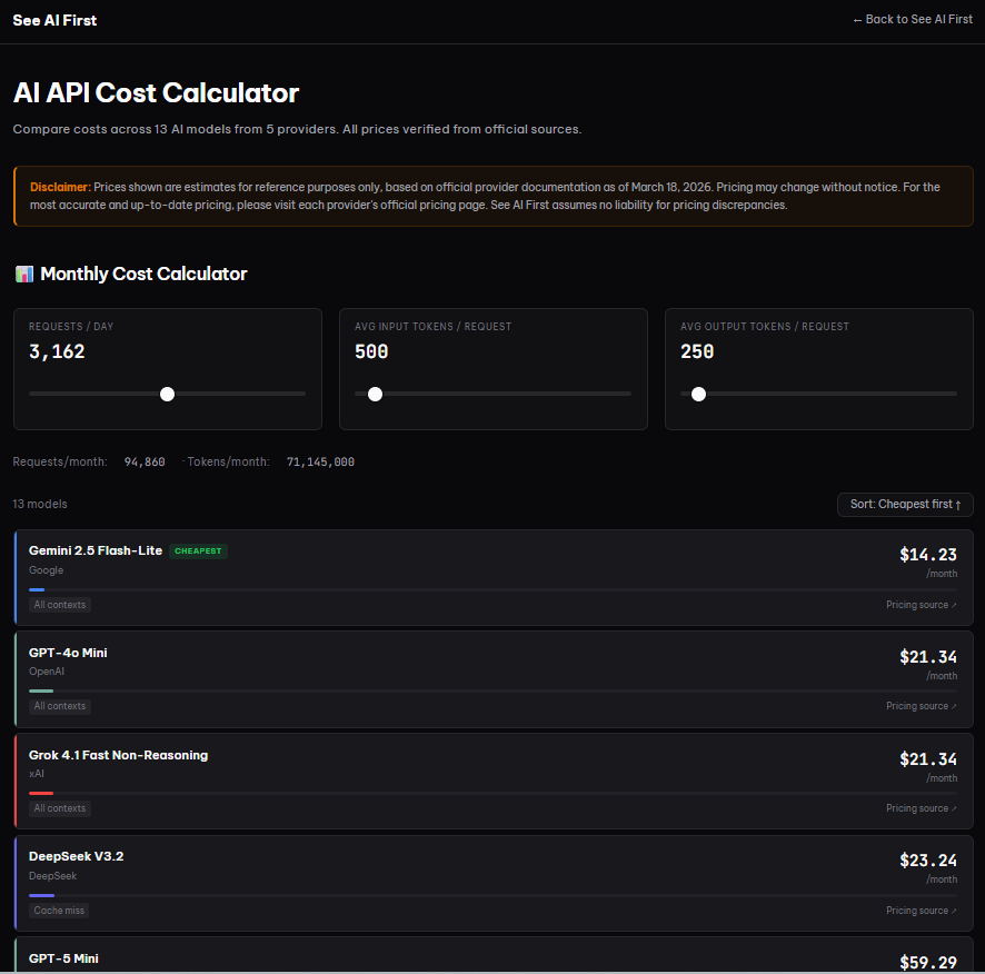 See AI First screenshot