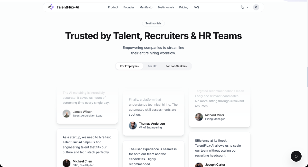 TalentFlux-AI screenshot