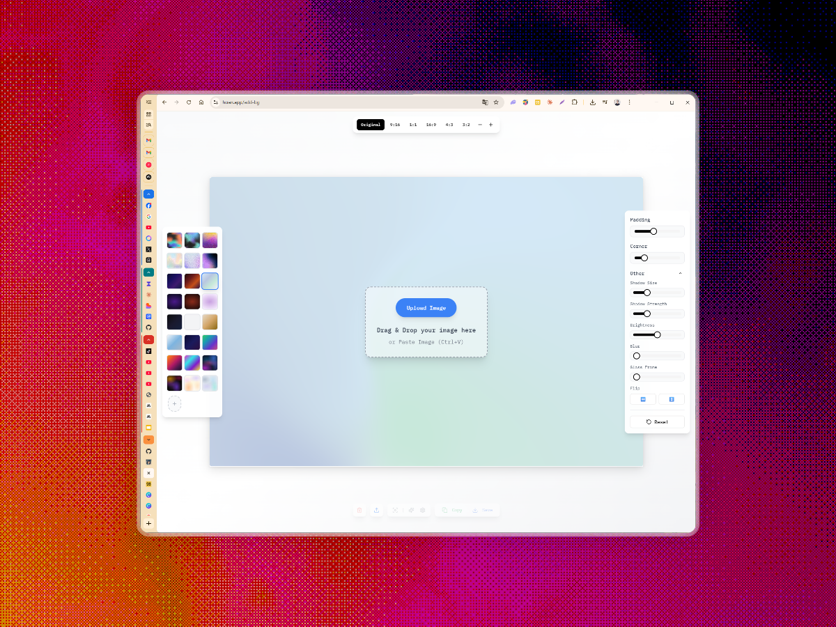Add Background screenshot