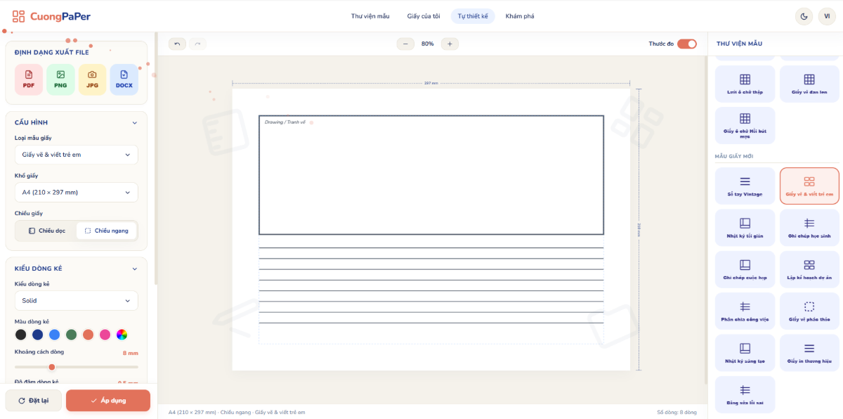 Mẫu Giấy In Miễn Phí screenshot