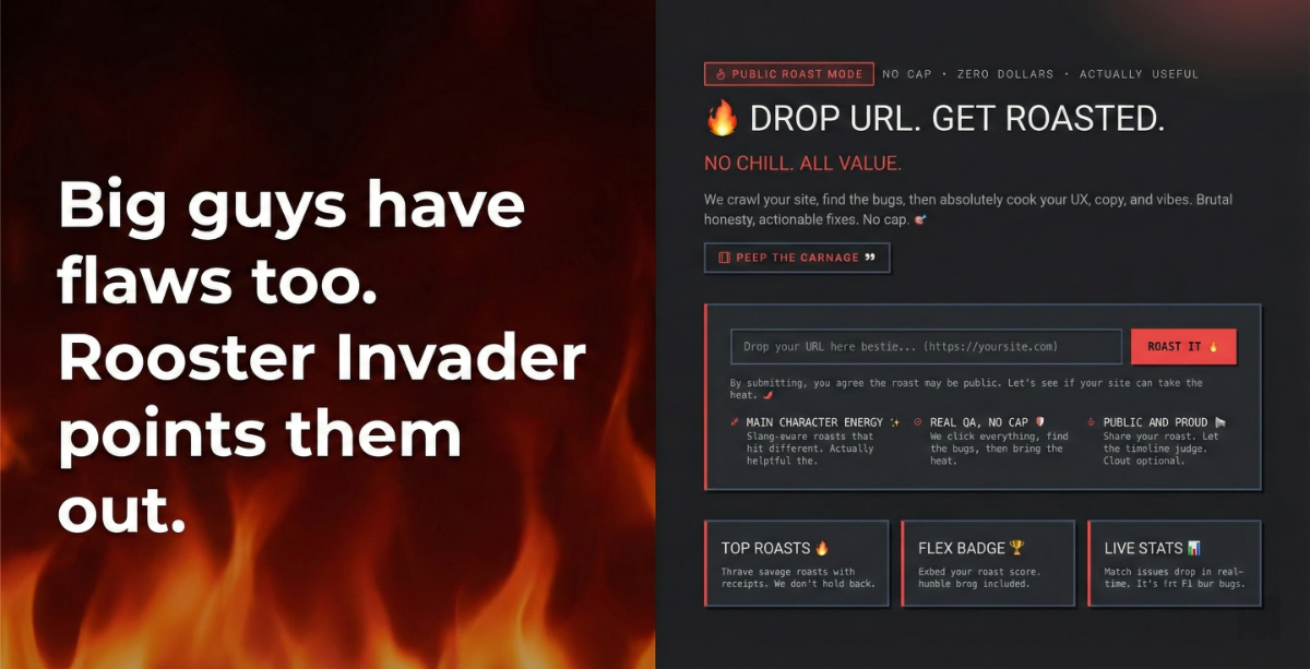 Roast My Web - Ultimate Destruction screenshot