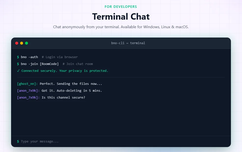 BnoChat screenshot