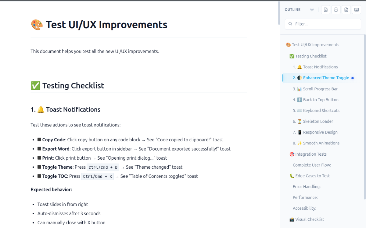 Markdown Viewer Premium screenshot