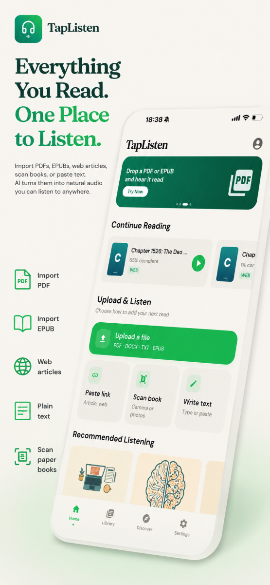 TapListen screenshot