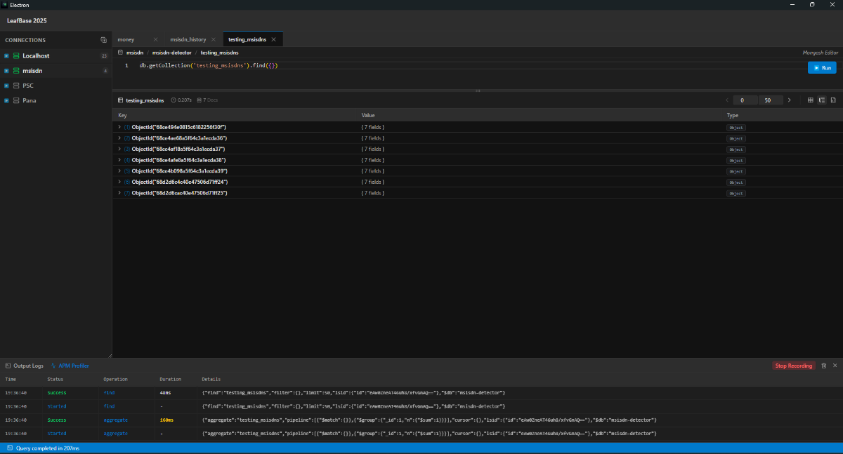 LeafBase screenshot