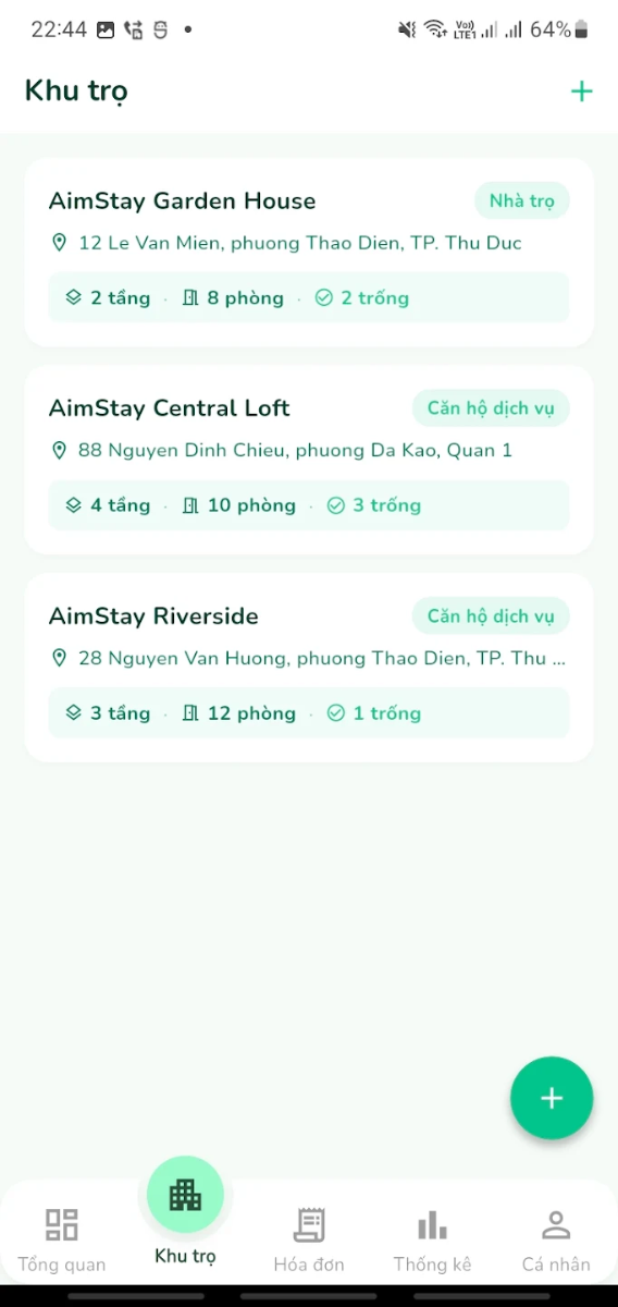 AimStay screenshot