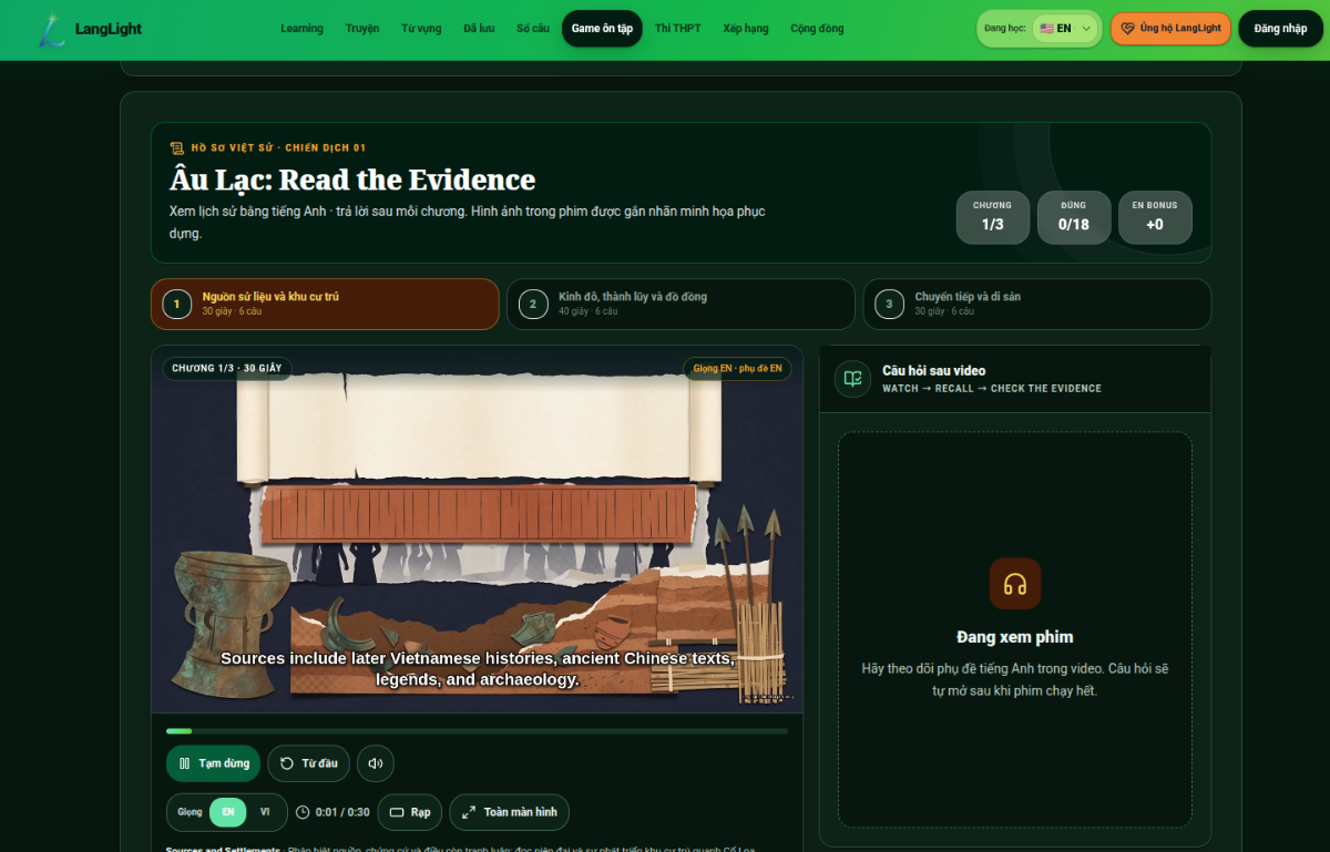 LangLight screenshot