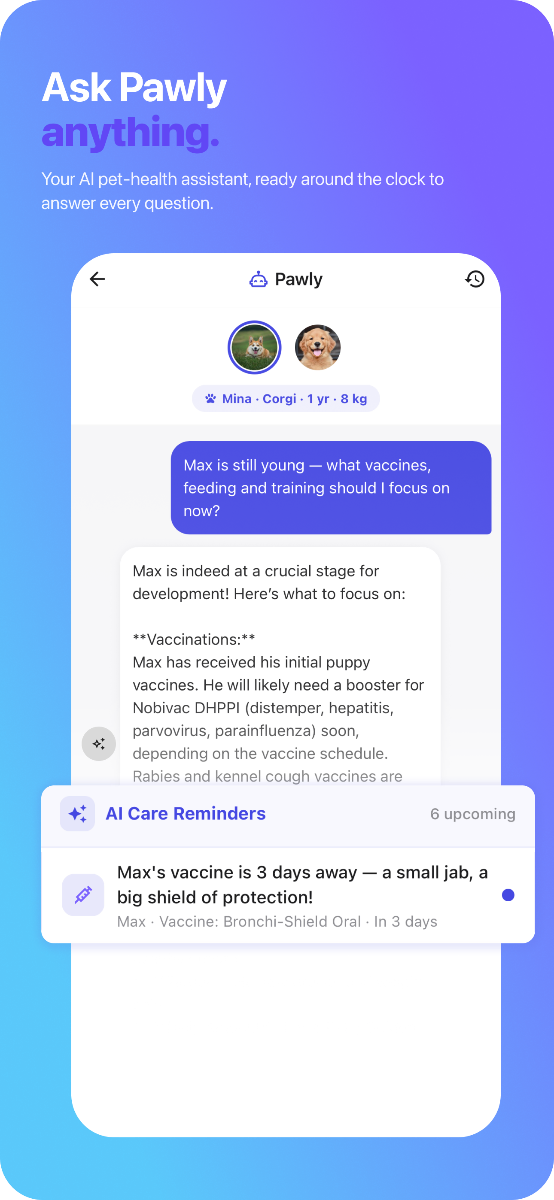 PetLover Health Passport screenshot
