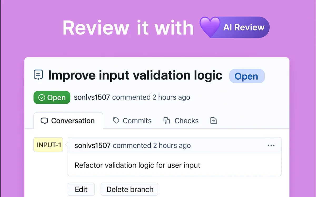 Handsome Guy Code Review Assistant screenshot