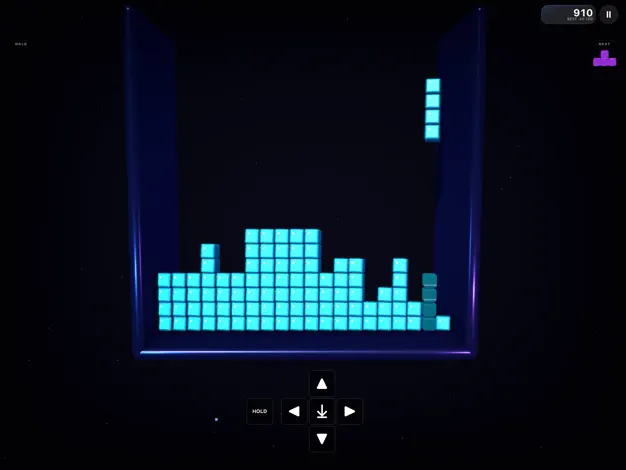 Lunar Block - Teris 3D screenshot