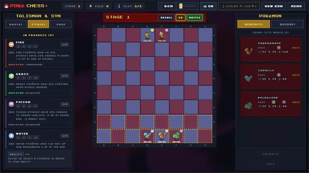 PokéChess screenshot