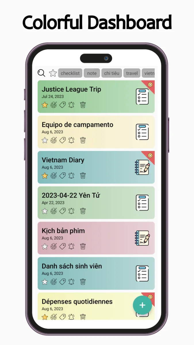 Bamboo Note screenshot