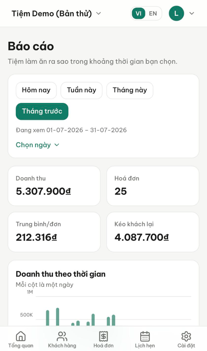 Quenify screenshot