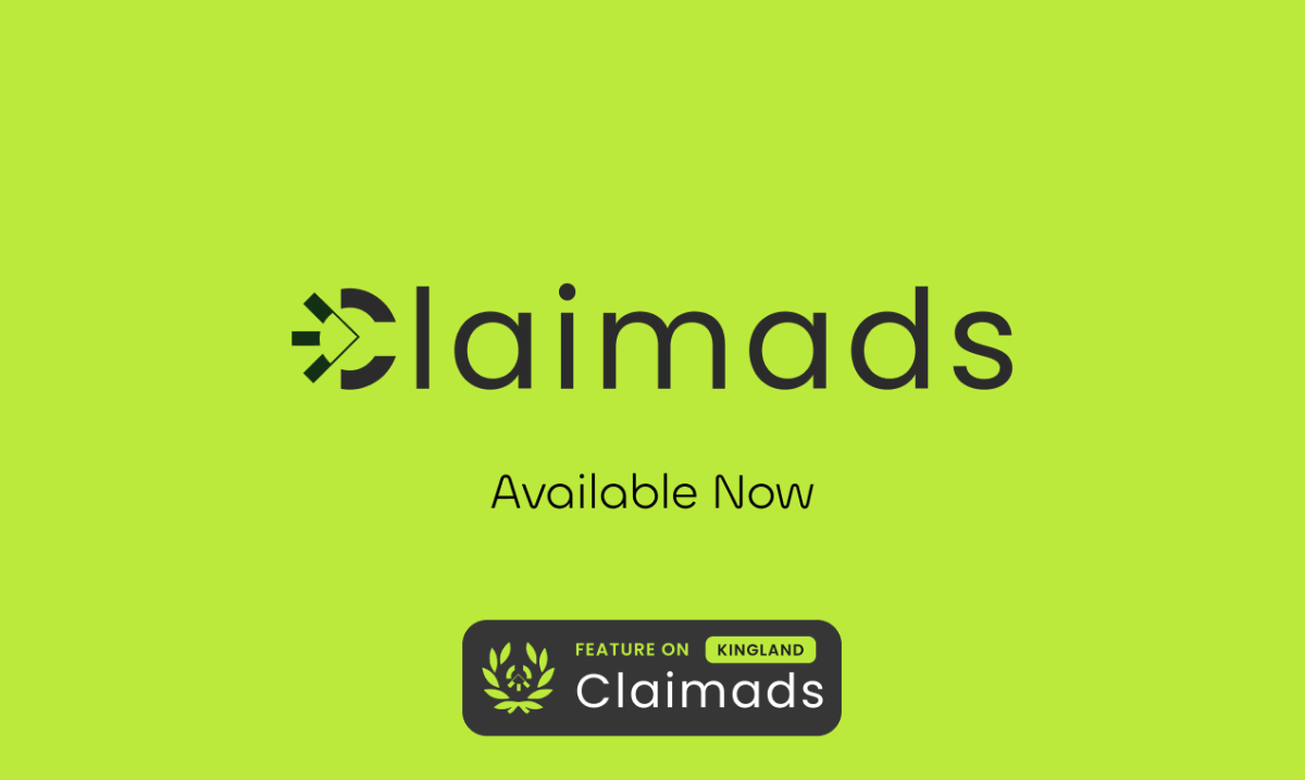 Claimads.land screenshot