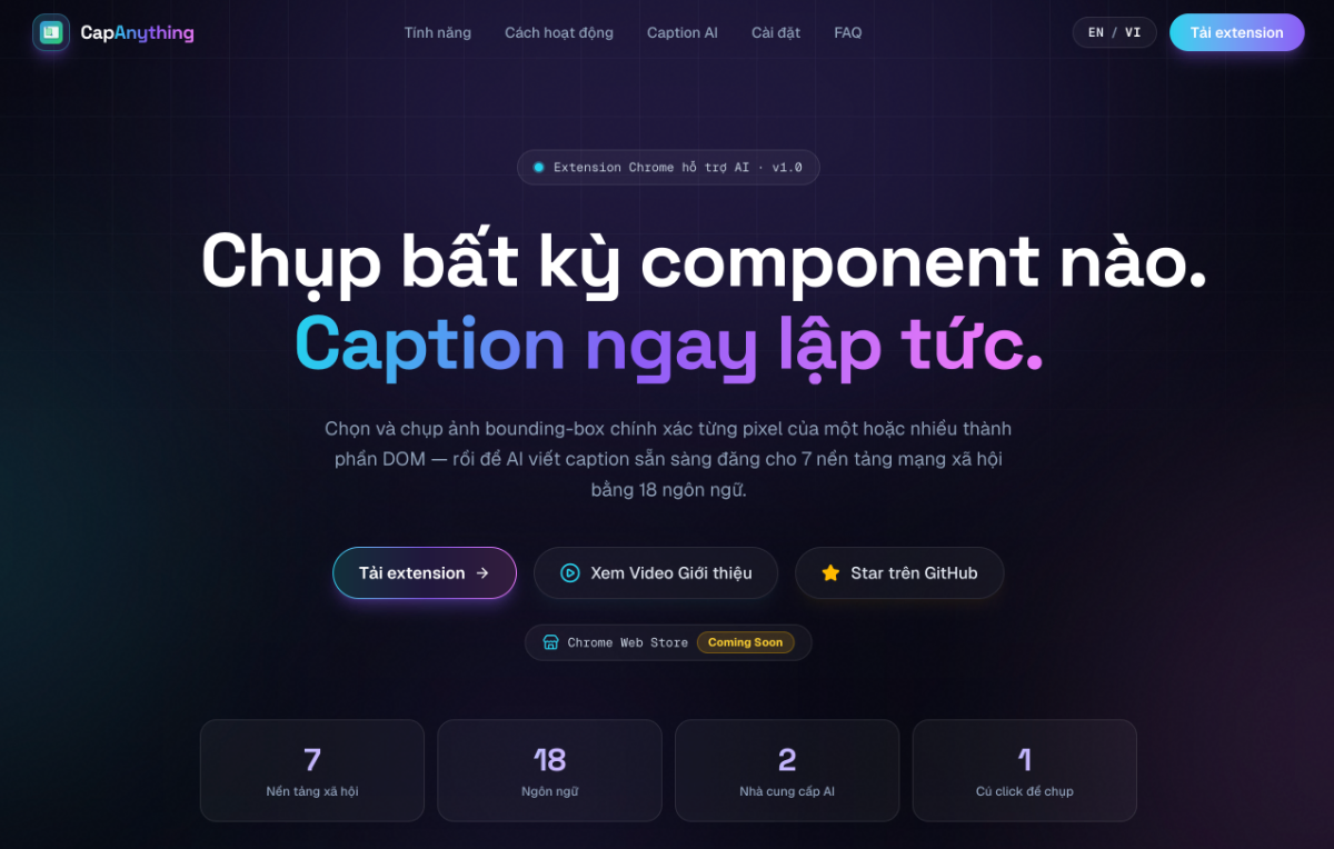 CapAnything screenshot