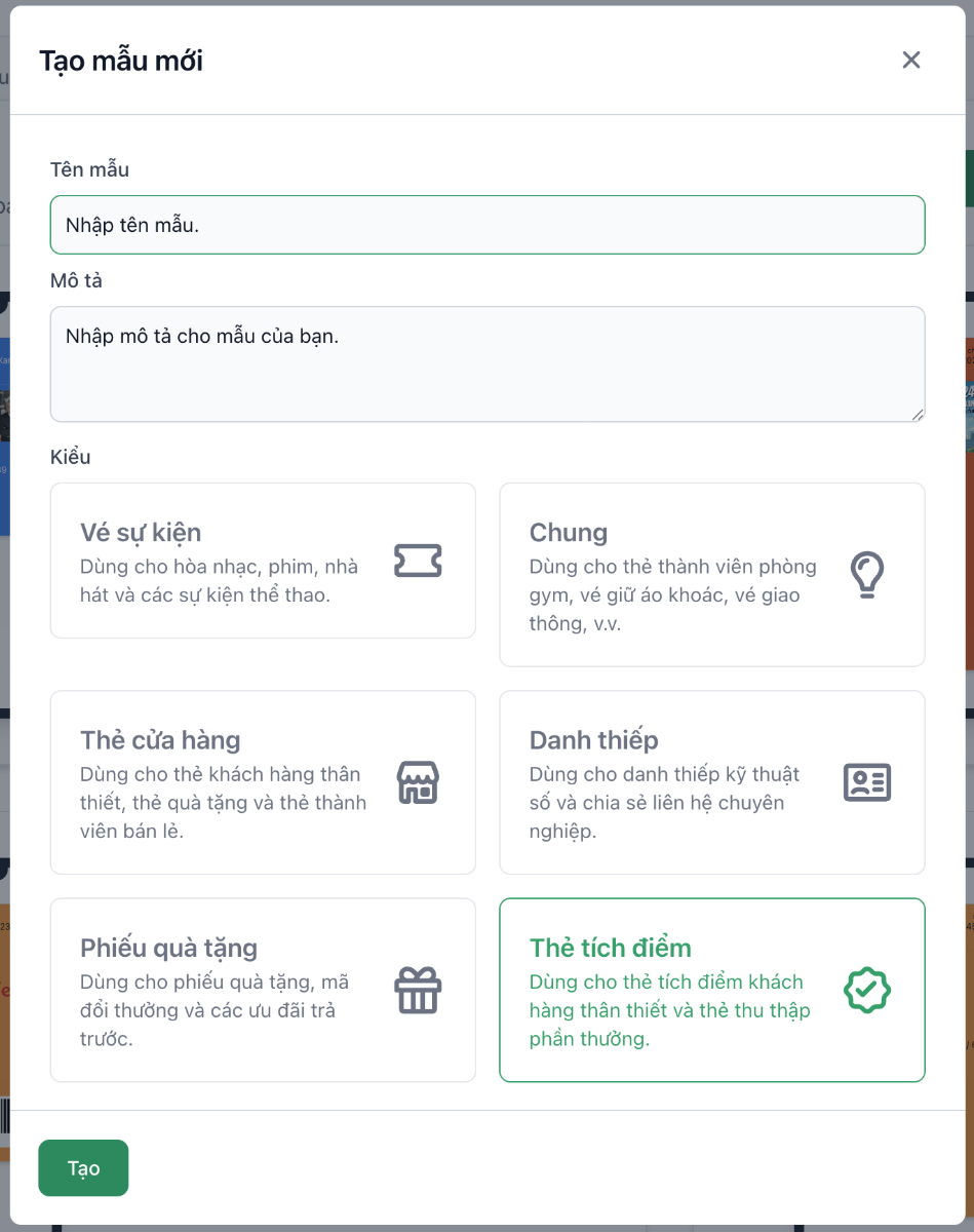 XanhCard screenshot
