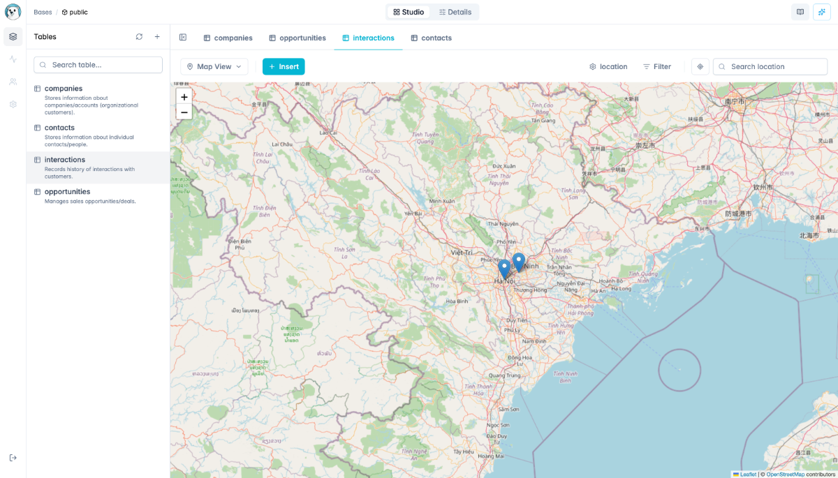 PolarBase screenshot