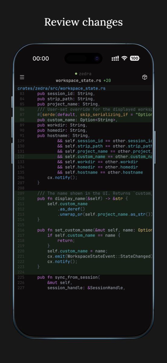 Zedra screenshot 5