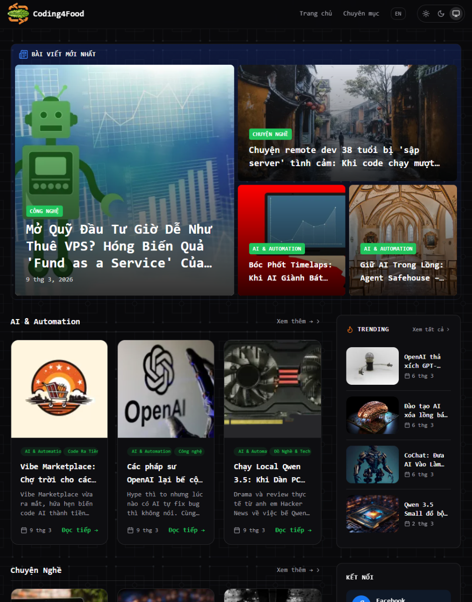 Coding4Food screenshot