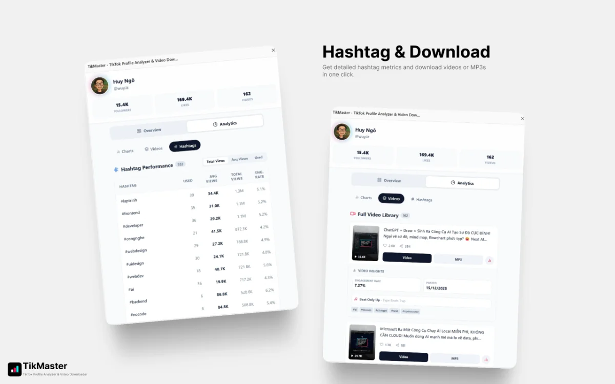 TikMaster screenshot