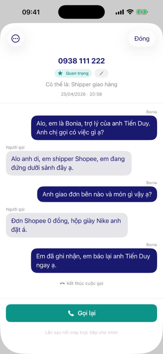 Bonia screenshot